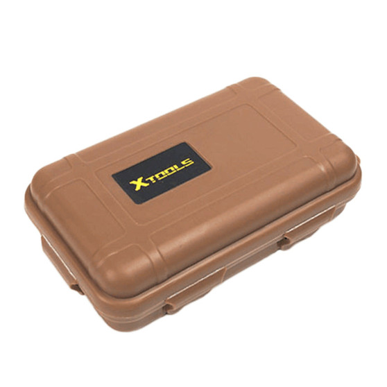 Durable Outdoor Hiking Camping Travel Waterproof Survival Tool Storage Case Shockproof Tool Container Storage Case