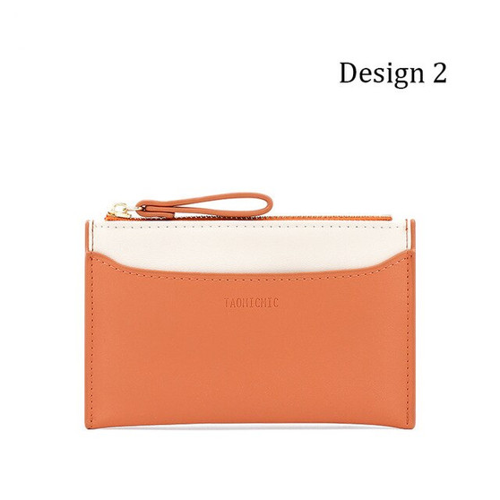 Luxury Brand Leather Small Wallets Women Short Zipper Coin Purse Tassel Design Clutch Wallet Female Money Bag Credit Card Holder