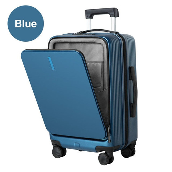 Hanke 20" Carry On Luggage Business Travel Boarding Cabin Case PC Hardside Roll Spinner Wheels TSA Lock Telescopic Handle H9831