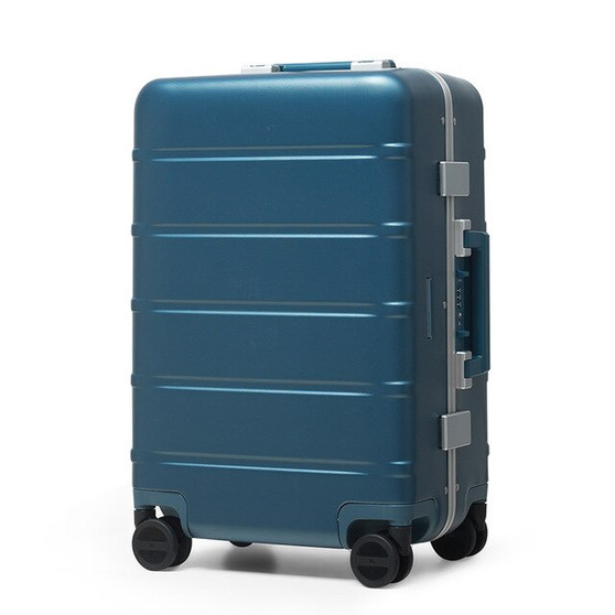 Hanke Aesthetic Design Narrow Aluminum Frame Rolling Luggage Men Women Travel Trolley Case Suitcase Spinner Wheels H9837