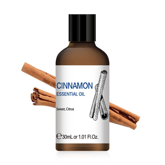 HIQILI 1OZ Cinnamon Essential Oils 30ML Relieve Stress Sleep Diffuser Aroma Oil Patchouli Sandalwood Lavender Ylang Jasmine