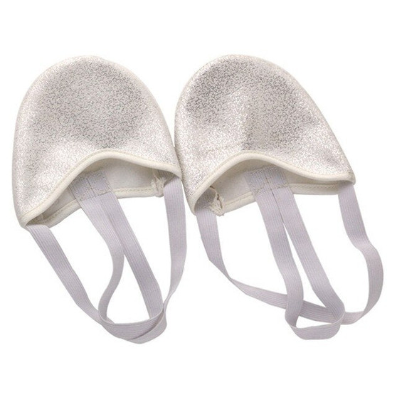 Half Soft Sole Ballet Pointe Dance Shoes Slippers 2 Colors Set Toe Set Practice Shoes Rhythmic Dance Foot Gymnastics