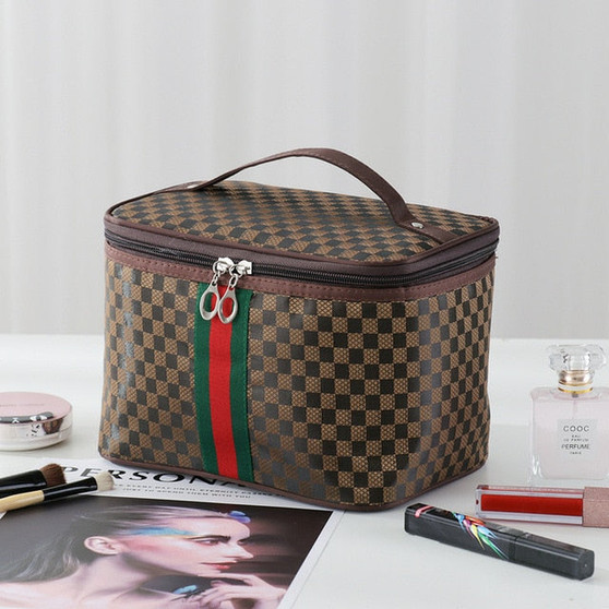 Travel Makeup Bag Women Girl Cosmetic Bag Makeup Beauty Wash Organizer Toiletry Storage Kit Bath Case