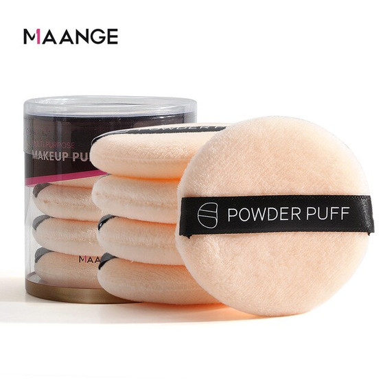 MAANGE New Arrivals 5PCS Women Beauty Facial Face Body Powder Puff Cosmetic Beauty Makeup Foundation Soft Sponge Girl Lady Gift