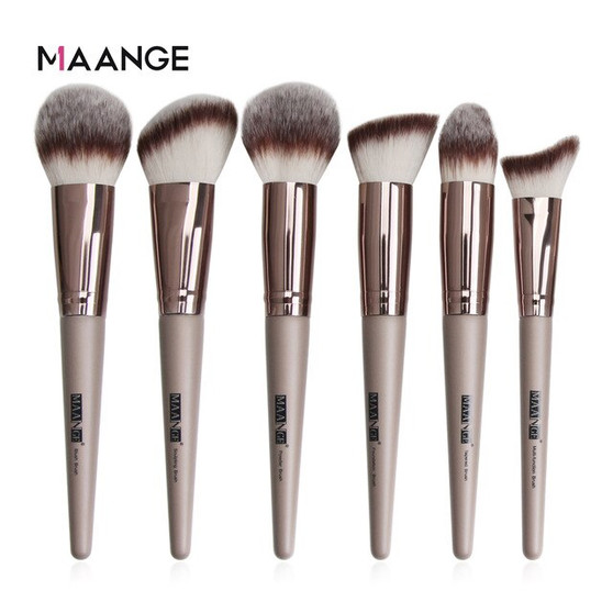 MAANGE Brushes 6/18/22Pcs Makeup Brushes Set With Holder Professional Beauty Make up brush Natural hair Foundation Powder Blush