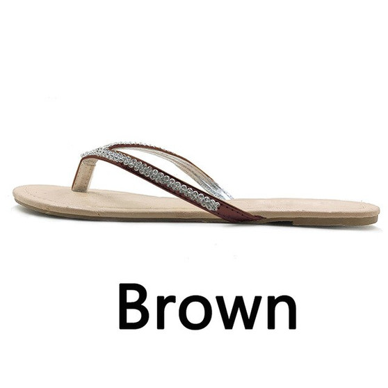 New 2020 Shoes Women Sandals Fashion Flip Flops Summer Style Flats Solid Slippers Sandal Flat Free Shipping