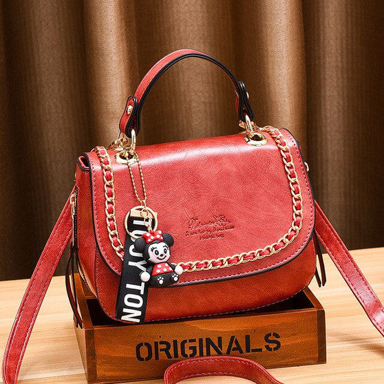 PU Leather Small Crossbody Bags For Women 2020 Chian Shoulder Bag Sac A Main Female Travel Handbags And Purses Evening Bags