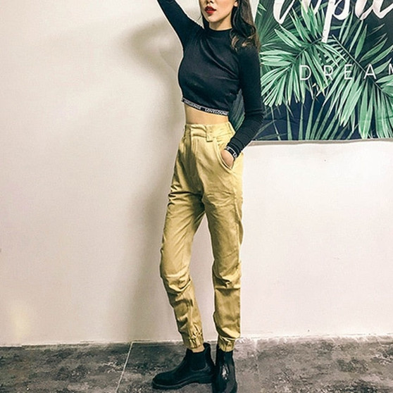 High waist pants