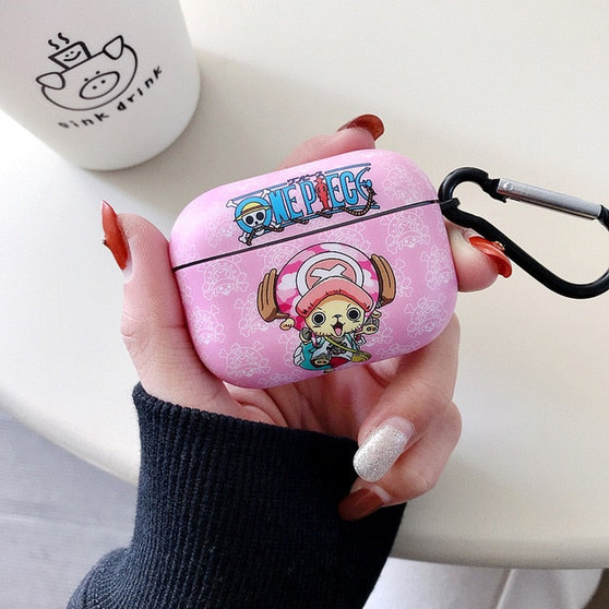 Cute ONE PIECE Anime Case For Apple Airpods Pro Cover Soft Silicone Capa Cute Earphone Case For Airpod Pro Headphone Case box