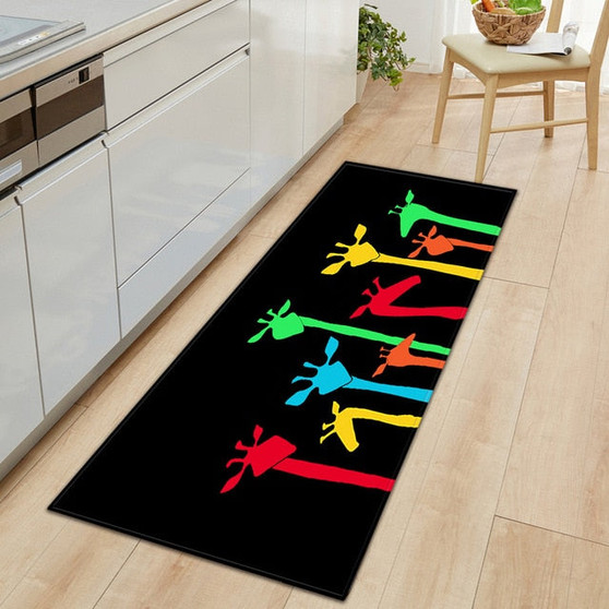 Modern Kitchen Mat Long