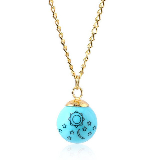 7PICS Anime The Seven Deadly Sins Earrings Elizabeth Liones Blue Sun Stars Moon Earrings Cosplay Uniform Suit Outfit Clothes