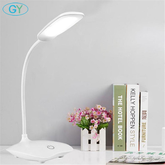 LED Desk Lamp Foldable Dimmable Touch Table Lamp