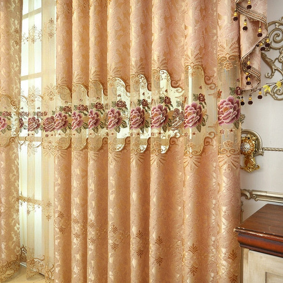 Window Curtain For living Room Bedroom Blackout Curtain Window Treatment Drapes Home Decor