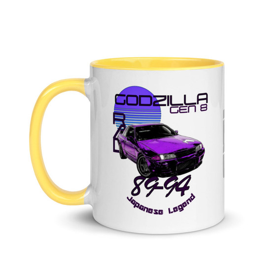 R32 Godzilla GTR JDM Coffee Mug