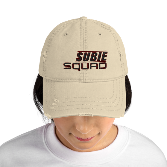 Subie Squad JDM Drift Distressed Baseball Cap