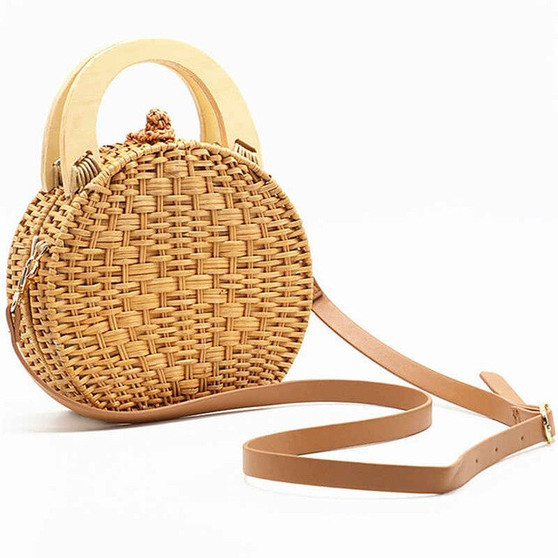 New Straw Bag Shoulder Messenger bag