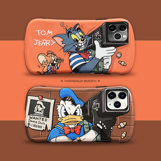 【KOOZEAL】iPhone 11 Case - Tom and Jerry/Donald Duck Phone Case