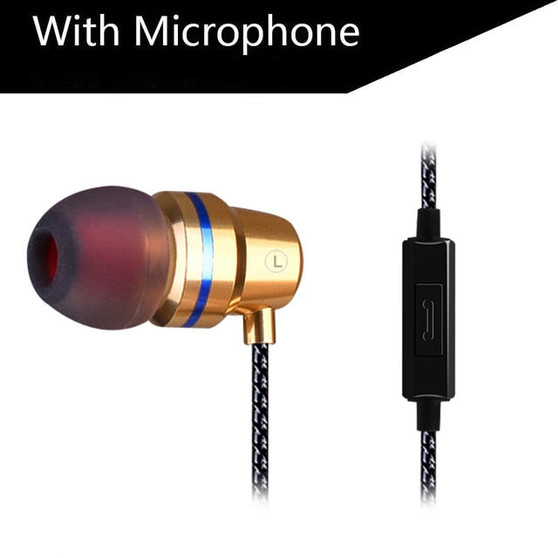 Super Bass Earphone Headset With Mic