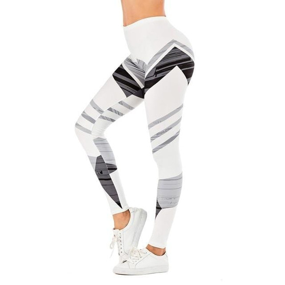 Brand Sexy Women Legging leaf Printing Fitness leggins Fashion  High Waist Leggings
