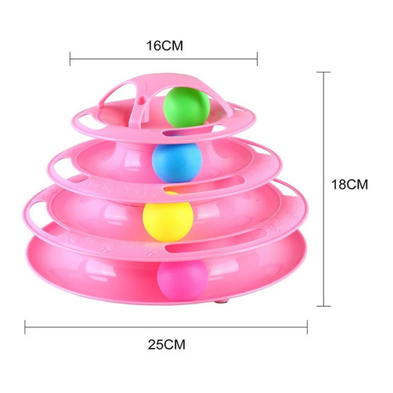 Triple Play Disc Cat Toy Balls