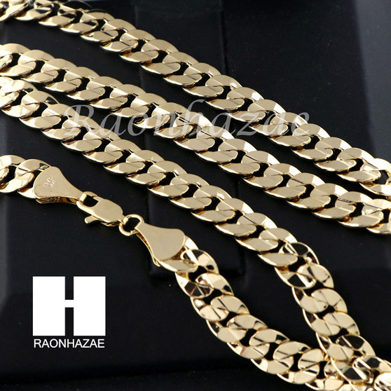 BASKETBALL ROPE CHAIN DIAMOND CUT 30" CUBAN LINK CHAIN NECKLACE S60