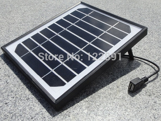 Monocrystalline Solar Cell Solar Panel USB Solar Mobile Charger