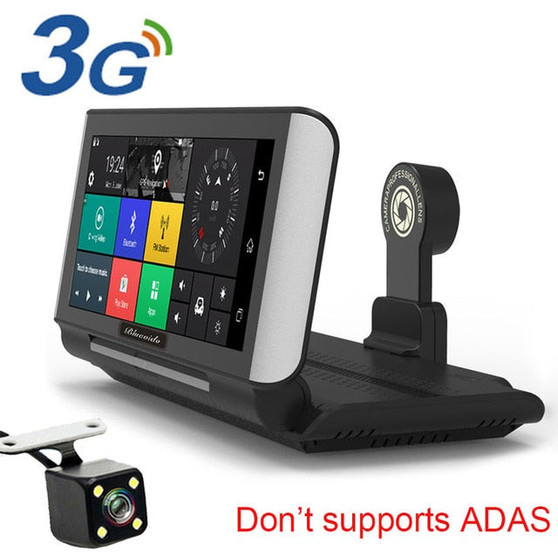Bluavido 6.86 Inch 4G Car DVR Camera GPS FHD 1080P Android Dash Cam