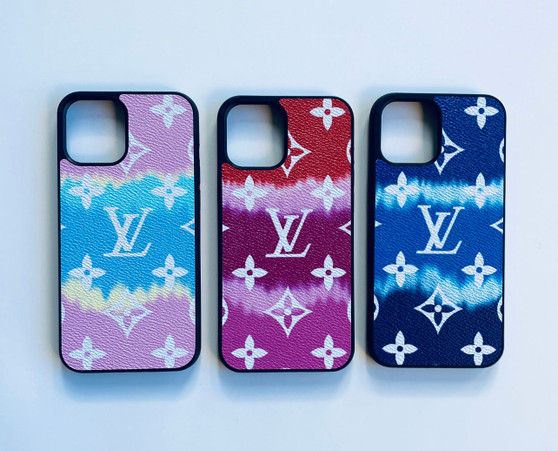 LV Designer Blue IPhone Case