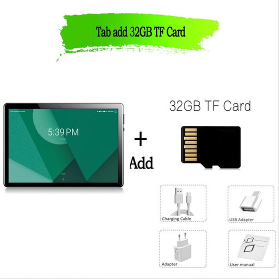 2020 New Arrival 4G LTE Tablets 10.1 inch Android 9.0 Octa Core Tablet Pc CE Brand Google Play Dual SIM Card GPS WiFi Bluetooth