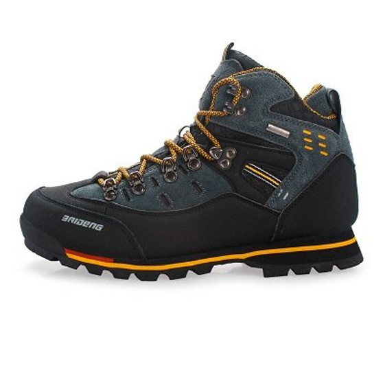 Men's Hiking Boots Genuine Leather High Top Outdoor Sport Shoes