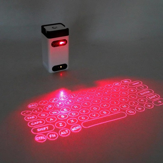 Virtual Laser Bluetooth Wireless Projector Phone Keyboard