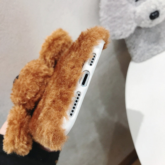 Teddy Puppy for  iPhone Case for Iphone X XS XR XS MAX,  iphone 8 plus 7plus 6Splus
