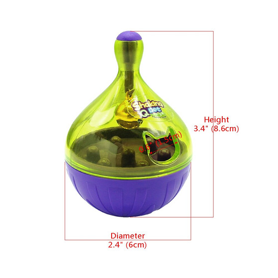 Interactive Cat/dog Treat Ball Toy