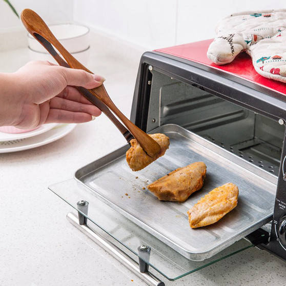 Essentials - Wooden Kitchen Tongs