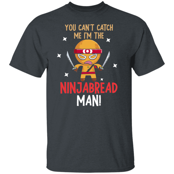 Ninjabread Man Funny Christmas Gingerbread man T-Shirt