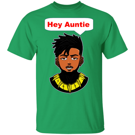 Erik Killmonger Men Erik Killmonger Hey Auntie Shirt