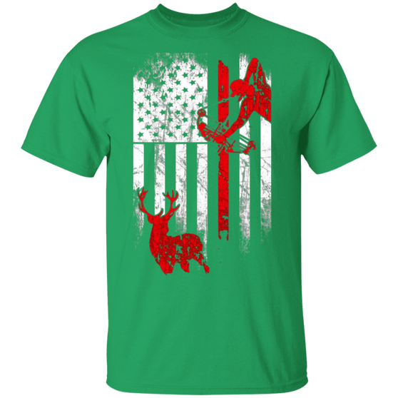 Bow Hunting Flag - Limited Edition Deer Hunting T Shirts
