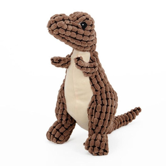 Bite-resistant Dinosaurs Shaped Plush Dog Chew Toy