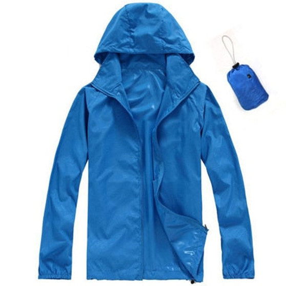 Waterproof Quick Dry Skin Jackets Women/Men Coats Ultra-Light Casual Windbreaker