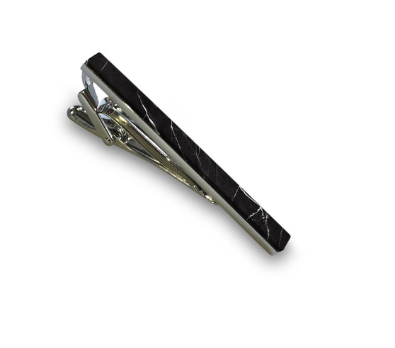 Nero Marquina Marble Tie Bar