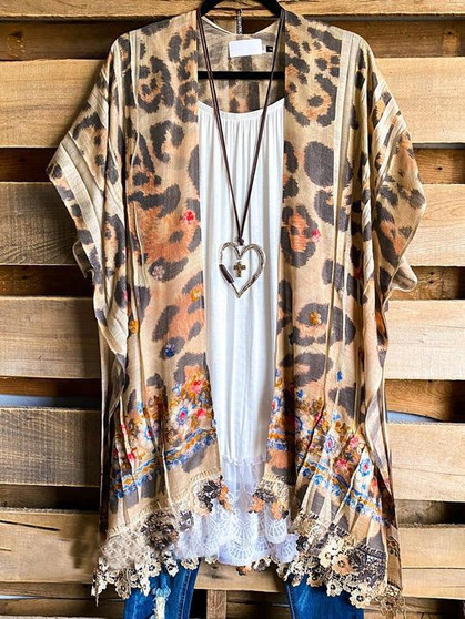 Leopard Fashion Comfortable Cardigan