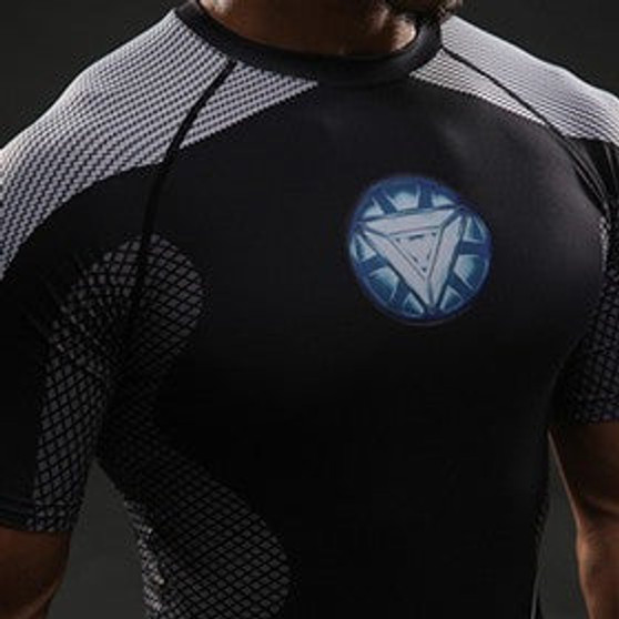 Iron Man Hottoys T Shirt Captain America Civil War Tee 3D Printed T-shirts Men Marvel Avengers Fitness Male Sport Crossfit Tops