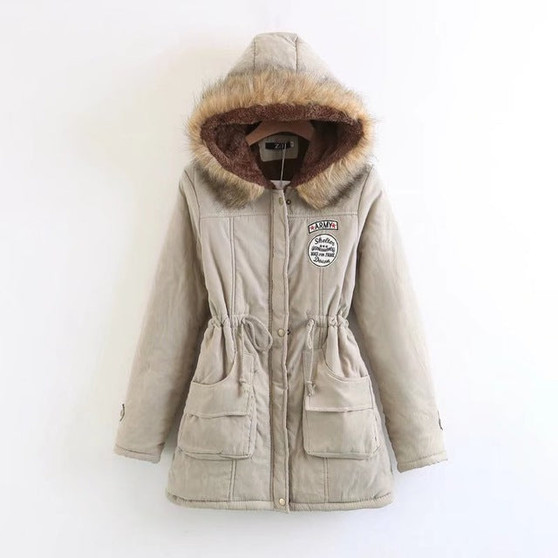 2018 New Parkas Female Women Winter Coat Thickening Cotton Winter Jacket