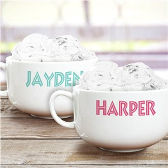 Personalized Any Name Ice Cream Bowl