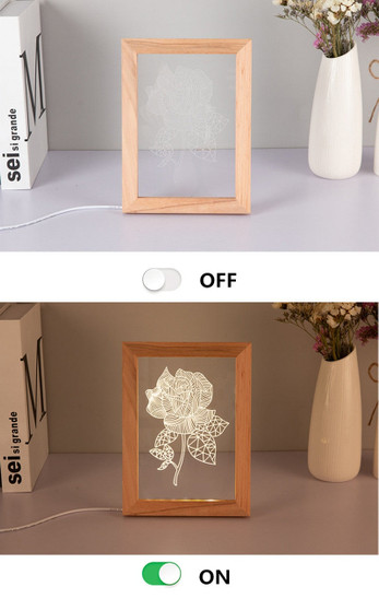 Custom 3D Photo Frame Lamp