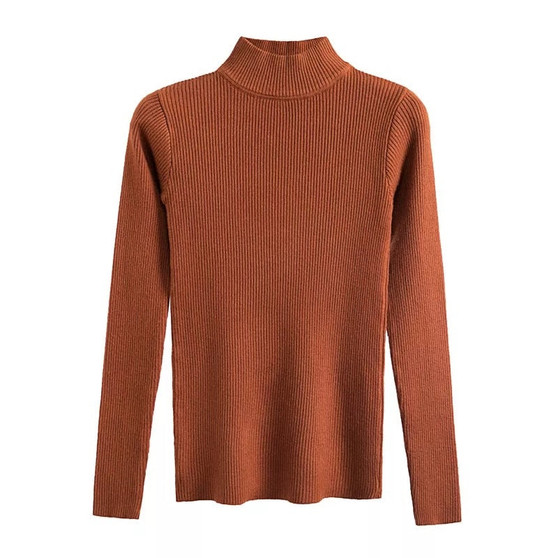 Autumn Winter Turtleneck Primer shirt long sleeve Pullovers Sweater