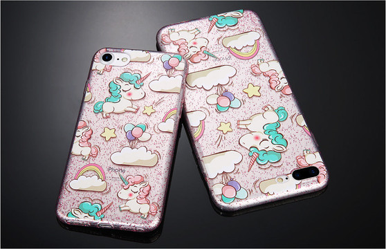 Unicorn Phone Case For iPhone X