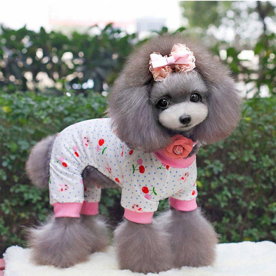 Dog Cute Design Small Puppy Cat Clothing