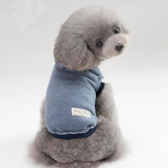 Autumn And Winter Dog Cotton Sweater Hoodie
