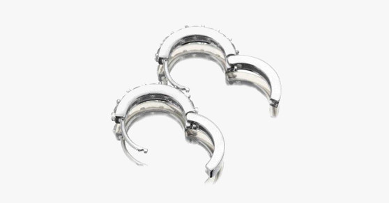 Silver Hoop Earrings